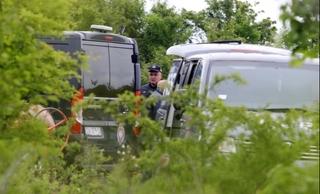 Osumnjičeni za ubistvo male Danke Ilić na sahrani majke: Policija Dejana i njegovog oca dovela na groblje