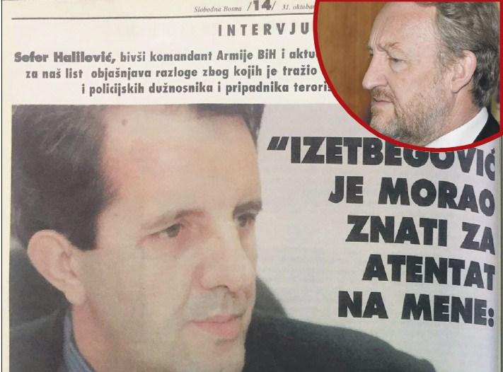 Sefer Halilović: Bez Izetbegovića ne možete otvoriti granap, a kamoli ubiti drugog čovjeka Armije!!!