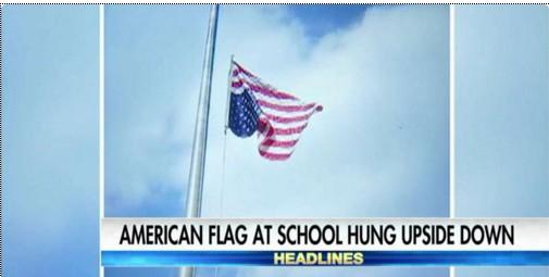 Fox News: Američka zastava postavljena naopako na školi u Pennsylvaniji