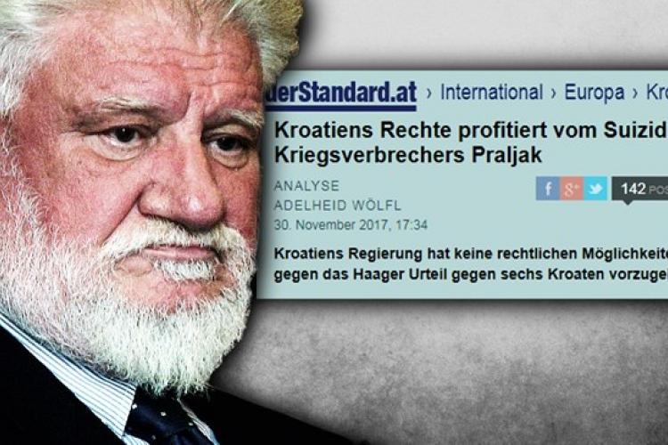 Austrijski "Der Standard": Grabar-Kitarović skuplja glasove na Praljkovom samoubistvu