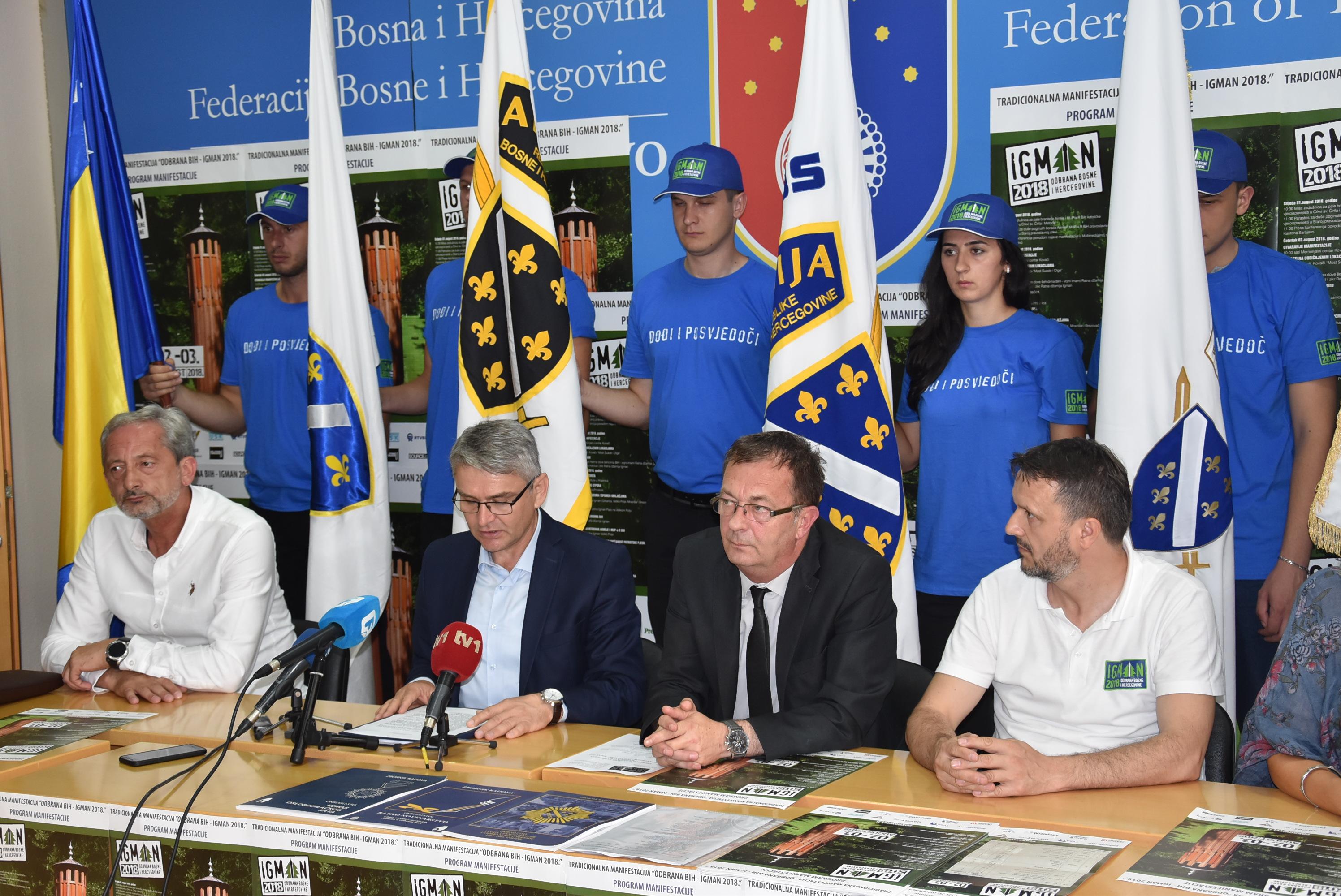 Manifestacija "Odbrana BiH - Igman" održat će se 2. i 3. avgusta