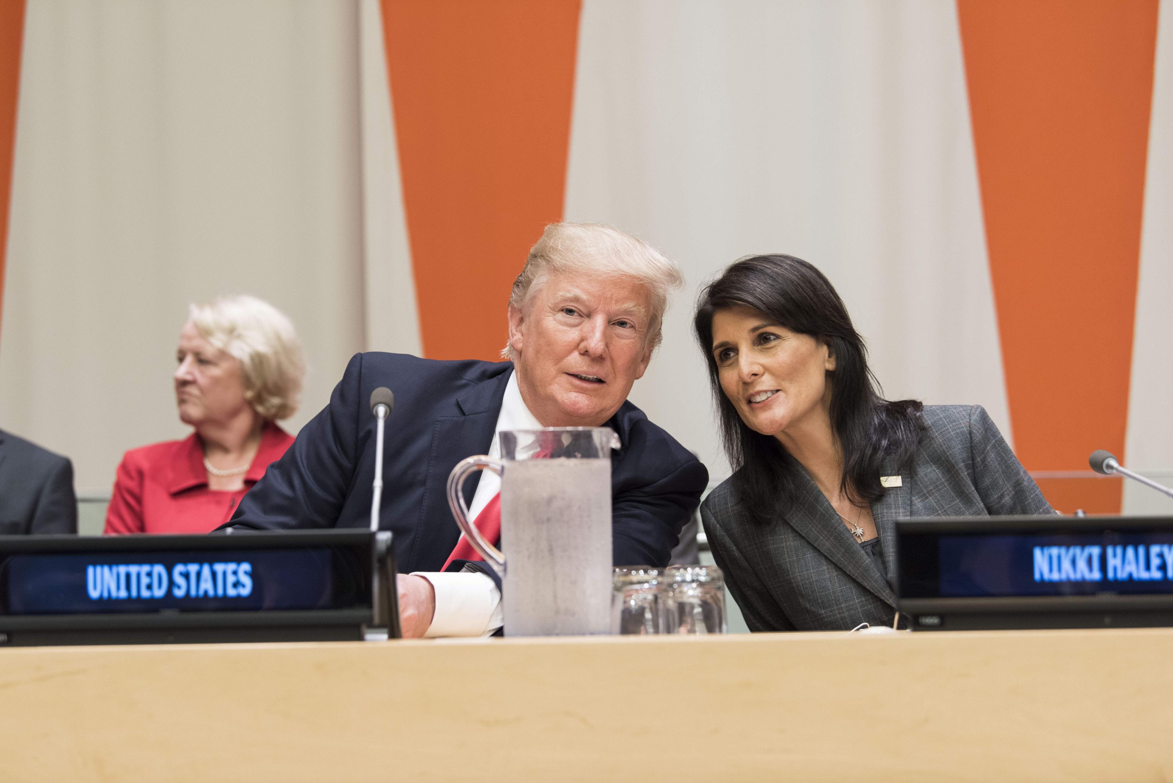 Hejli je objavila da će sastanak posvećen Iranu u UN-u voditi lično Tramp (Foto: Mark Garten, UN) - Avaz