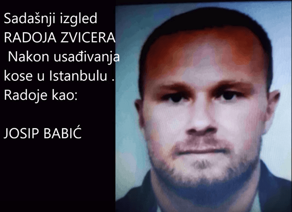 Radoja Zvicer se prestavlja kao Josip Babić iz BiH