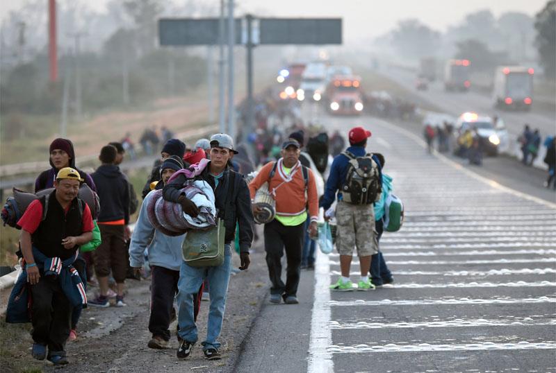 Karavan migranata se i dalje kreće ka Sjedinjenim Američkim Državama