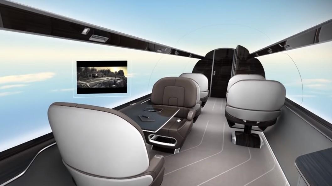 Avioni bez prozora omogućit će putnicima panoramski pogled na nebo