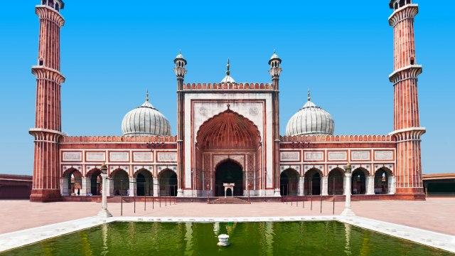 Indija:  Džamija Džama Masdžid - Avaz