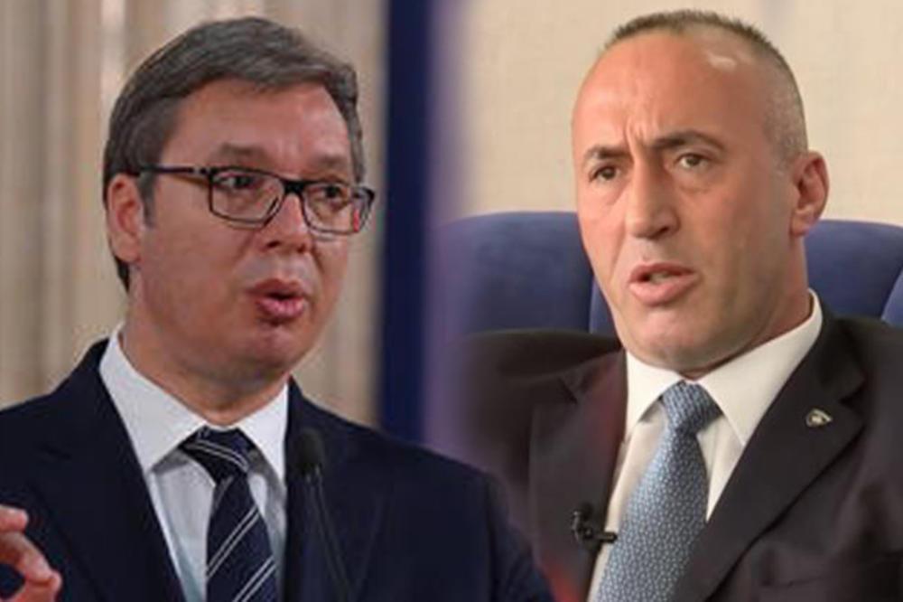 Aleksandar Vučić i Ramuš Haradinaj - Avaz