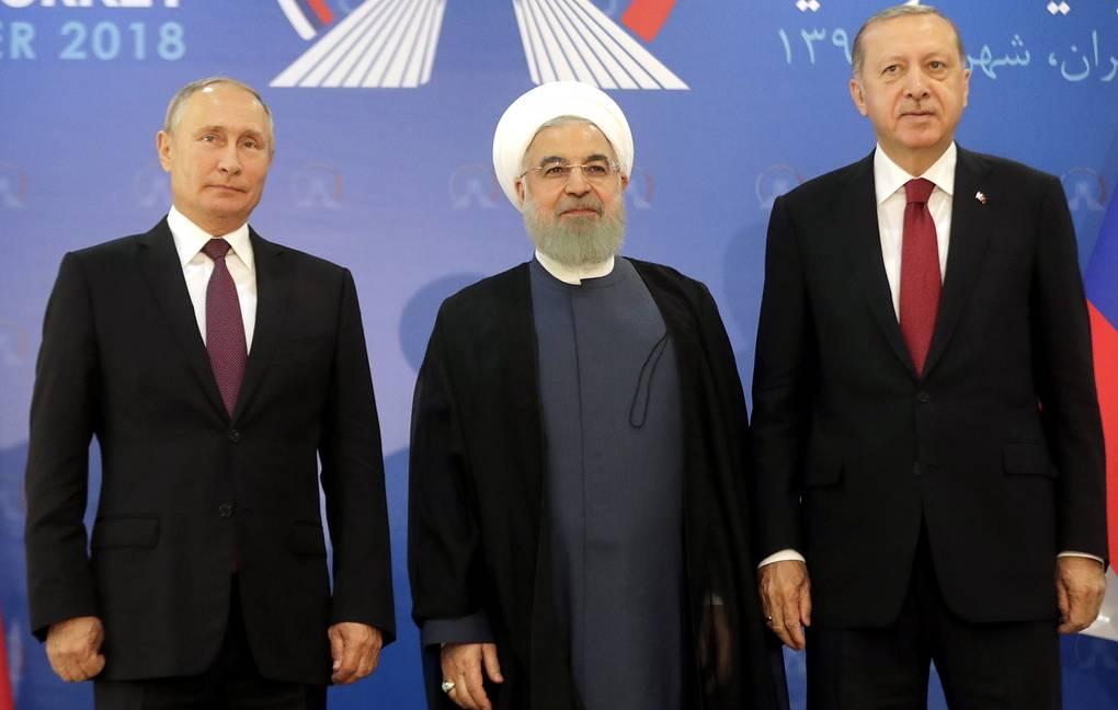 Putin, Rohani i Erdoan na jednom od ranijih sastanaka - Avaz