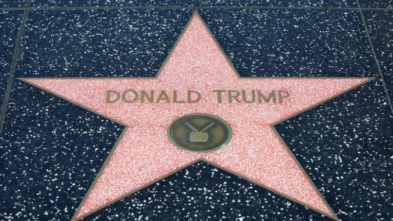 Trampova zvijezda na Holivudskoj stazi slavnih - Avaz