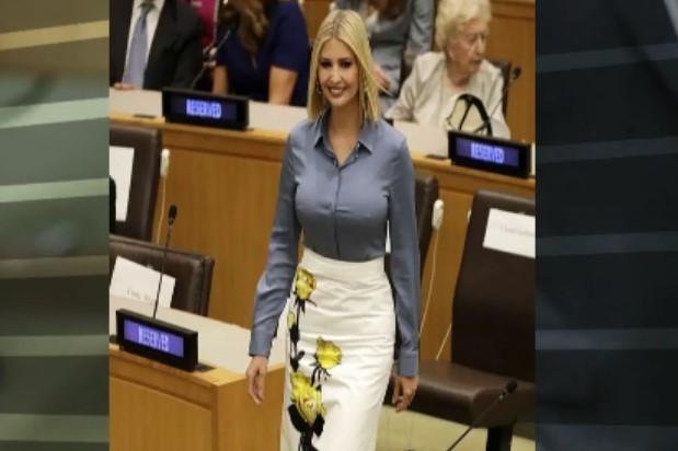 Ivanka Tramp zasjenila sve u UN-u: Ispod pripijene košulje se naziralo nešto što nije smjelo