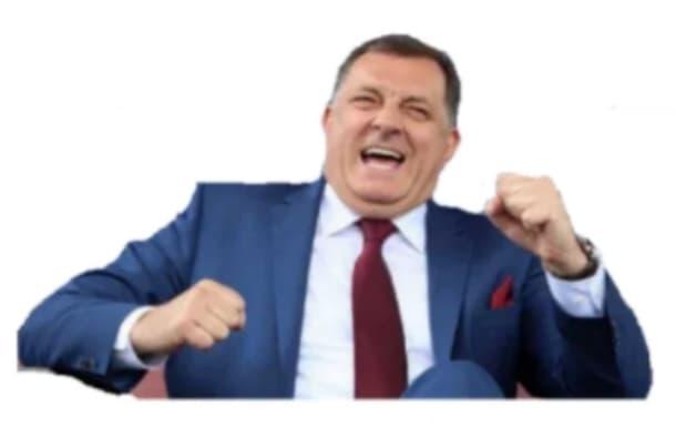 Na Viberu se pojavili stikeri Milorada Dodika: Zabrinut, pjeva, smije se...