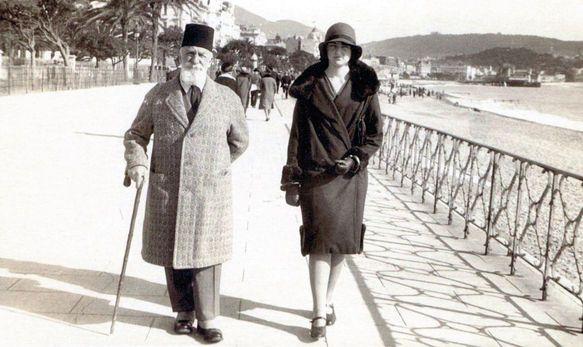 Abdulmedžid II u šetnji sa kćerkom - Avaz