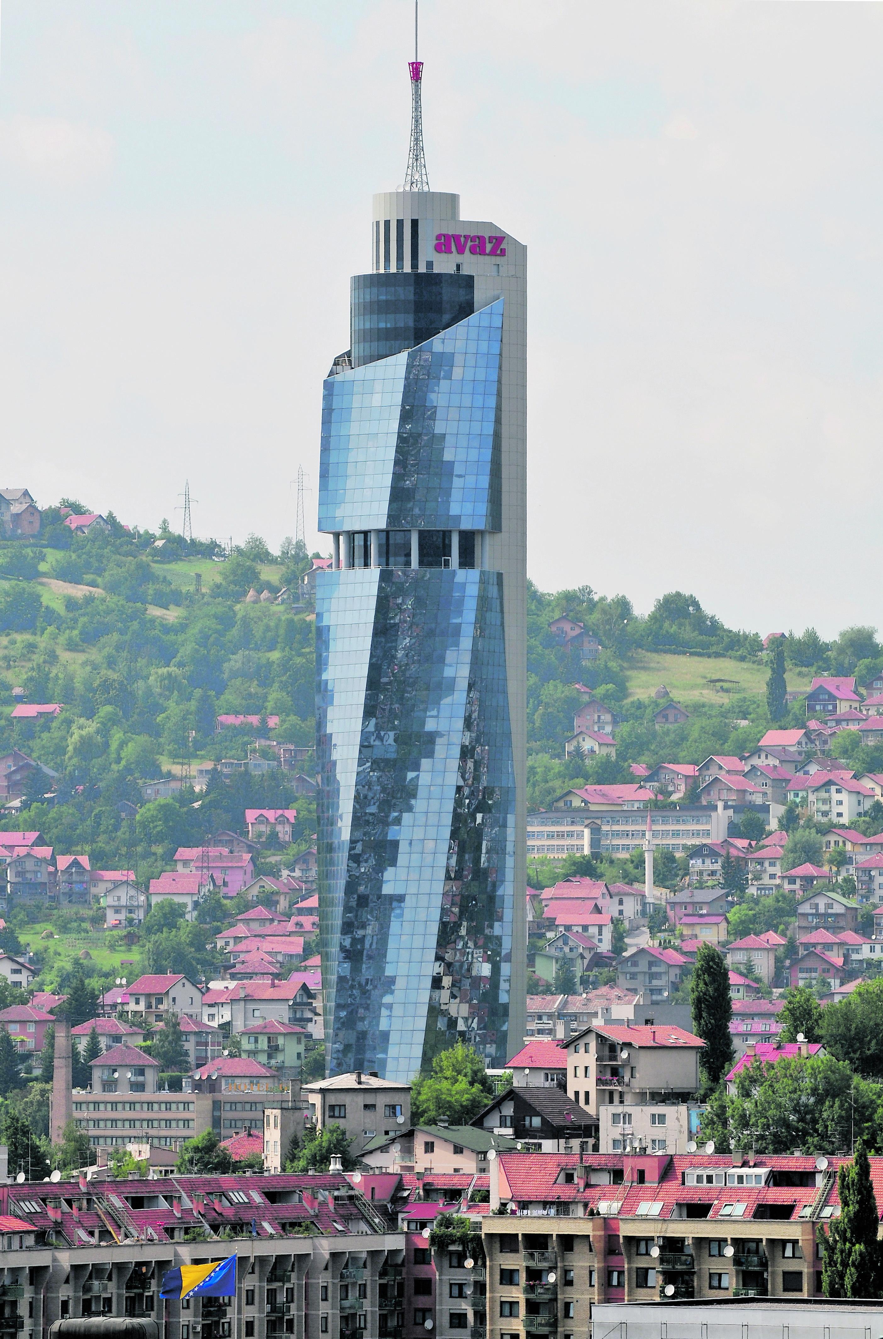„Avaz“ uljepšao Sarajevo najvišim objektom u regionu