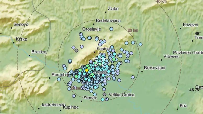 Zemljotres u Zagrebu - Avaz