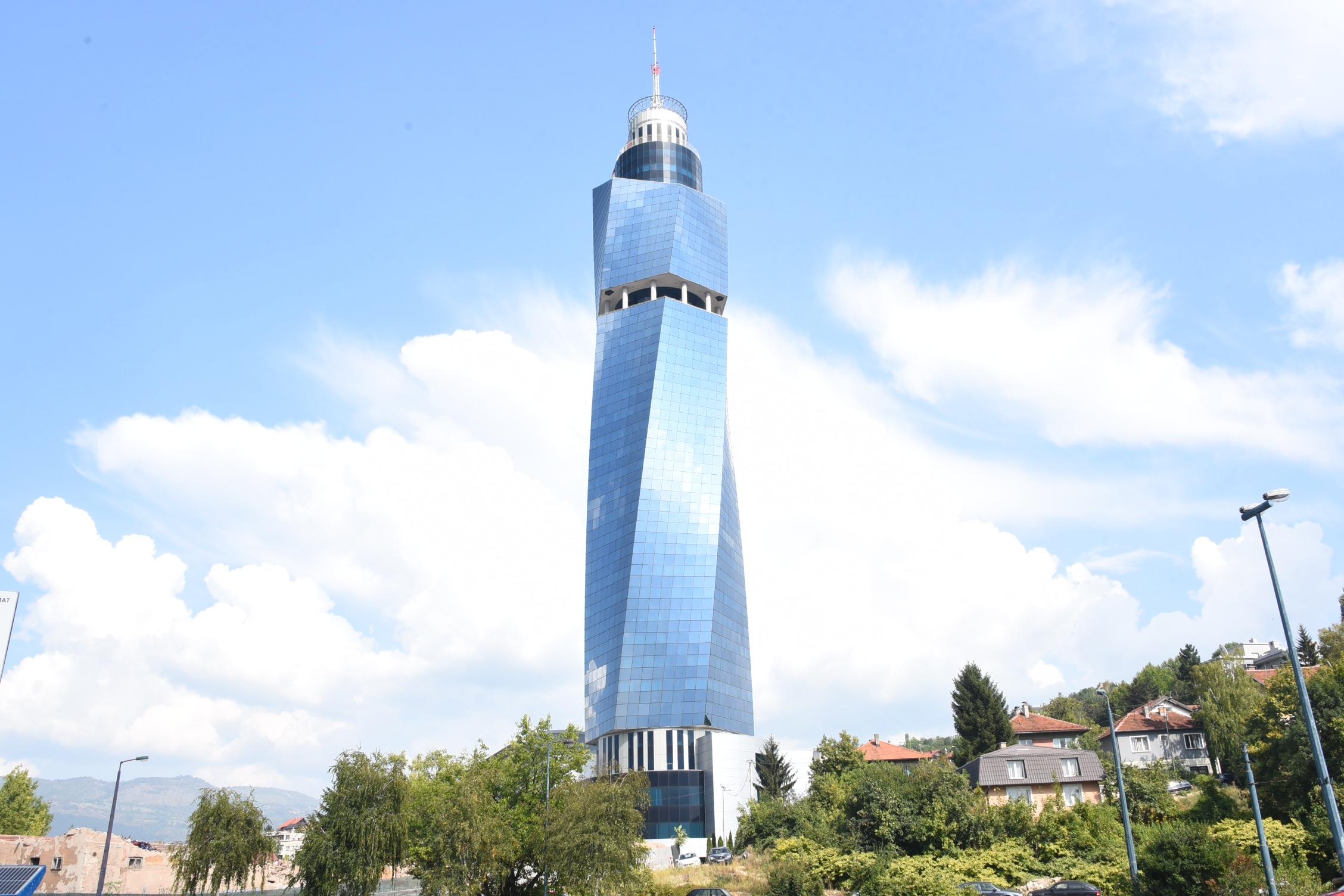 Visina od 175 metara s antenom, bez nje 143 metra, čini ovaj objekt najvišim u regionu - Avaz