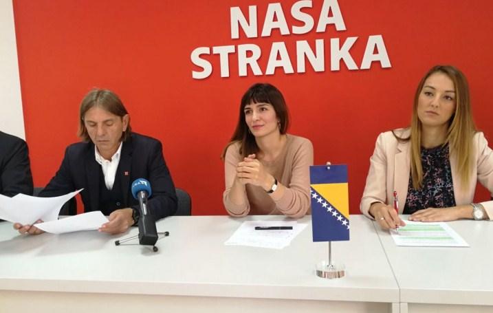 Naša stranka: Primanje humanitarne pomoći u leći i mlijeku u prahu sramoćenje je BiH