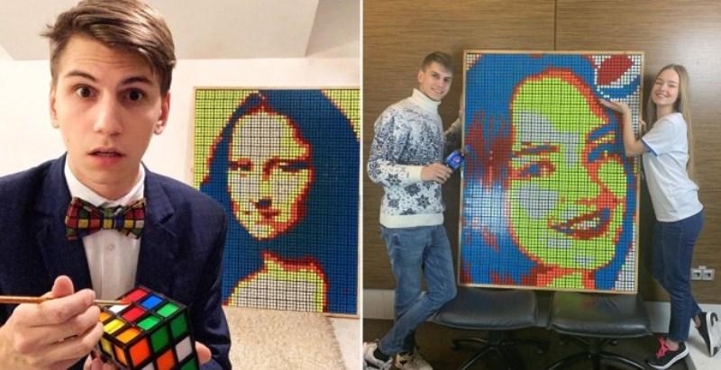 Sklapanje Rubikove kocke pretvorio u umjetnost