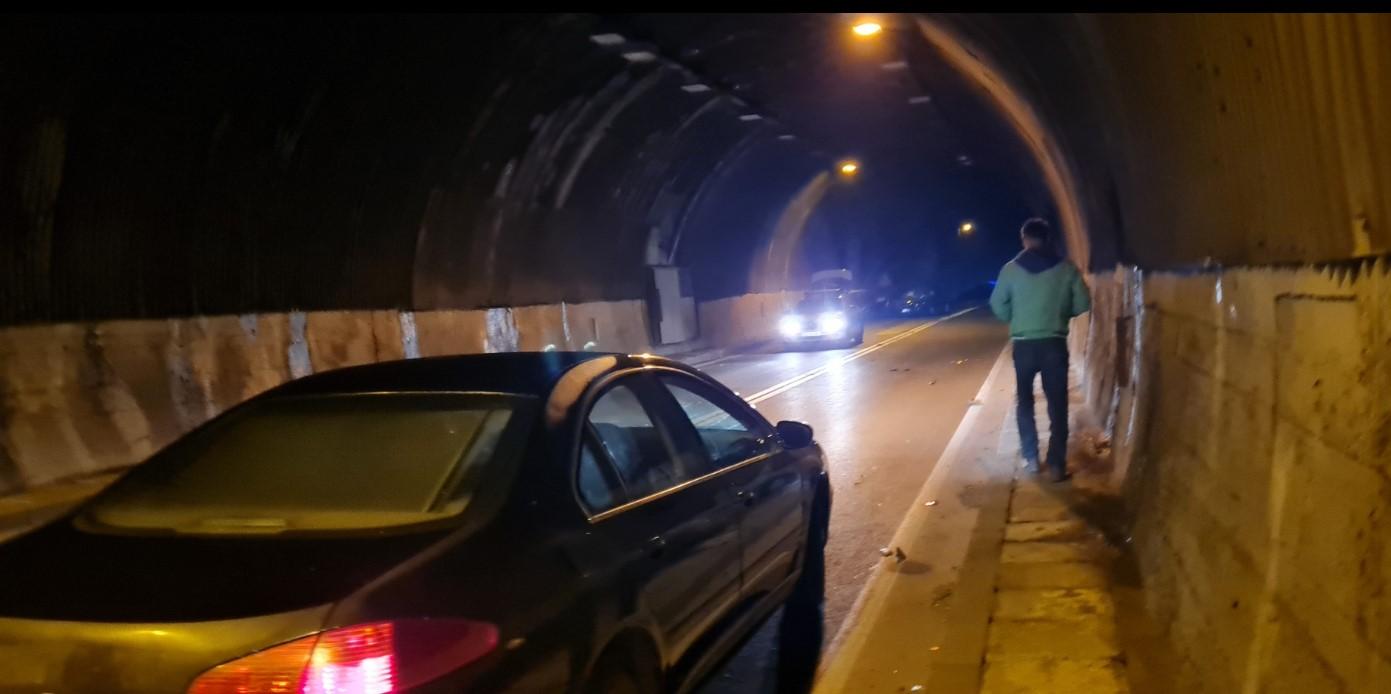Nesreća u tunelu Vranduk, tri osobe povrijeđene