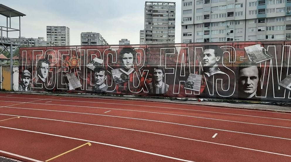 Oštećeni vizuali na stadionu Tušanj u Tuzli