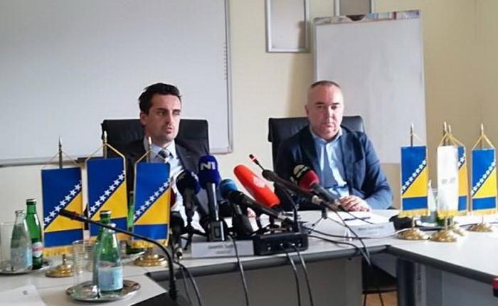 Salkić i Bečarević: Izmišljen napad na ministra Nermina Džindića - Avaz