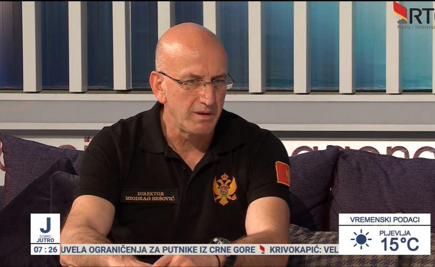 Piloti MUP-a Crne Gore odbili da prevezu Joanikija i Porfirija na Cetinje