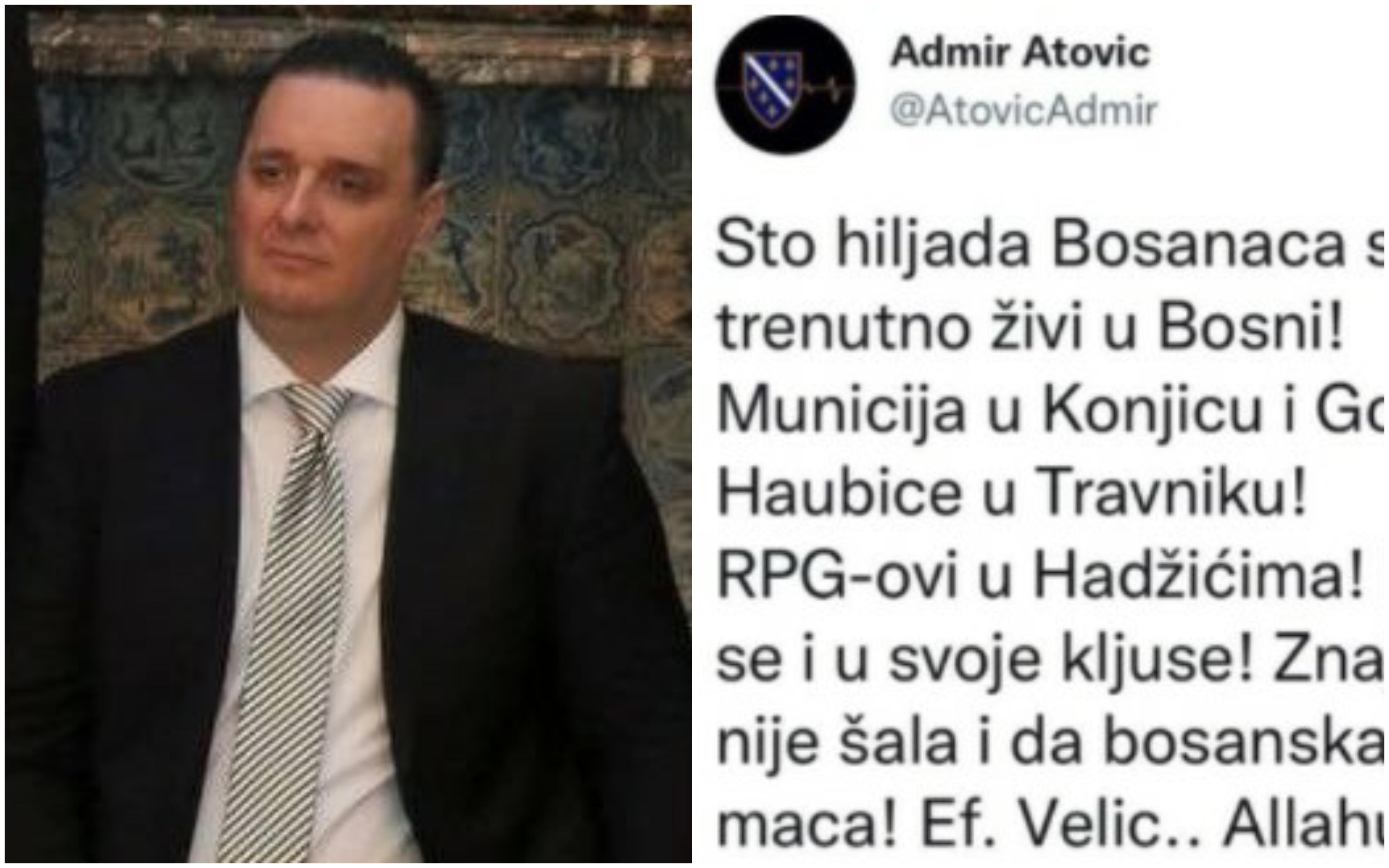 Admir Atović za "Avaz" o skandalu koji je izazvao: Nemojte, ljudi, po onome što hiljadu godina postoji
