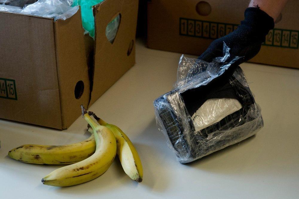Na paketima s bananama bili su pečati koji pokazuju da dolaze iz Kolumbije - Avaz
