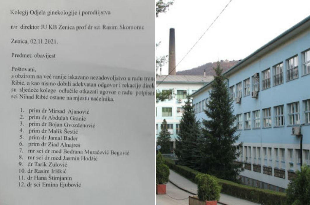 Pobuna ljekara u Zenici, čak 12 ginekologa napušta bolnicu, direktor kaže da "još pregovaraju"