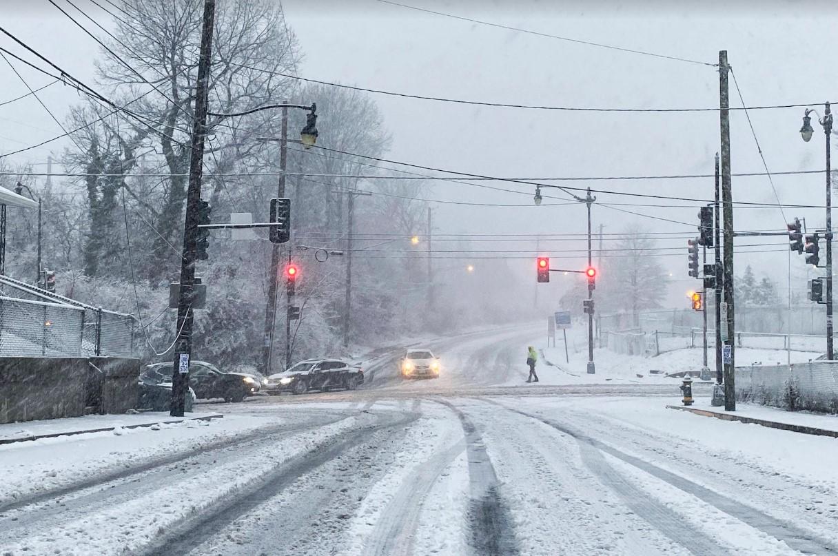 Građane Vašingtona iznenadio snijeg