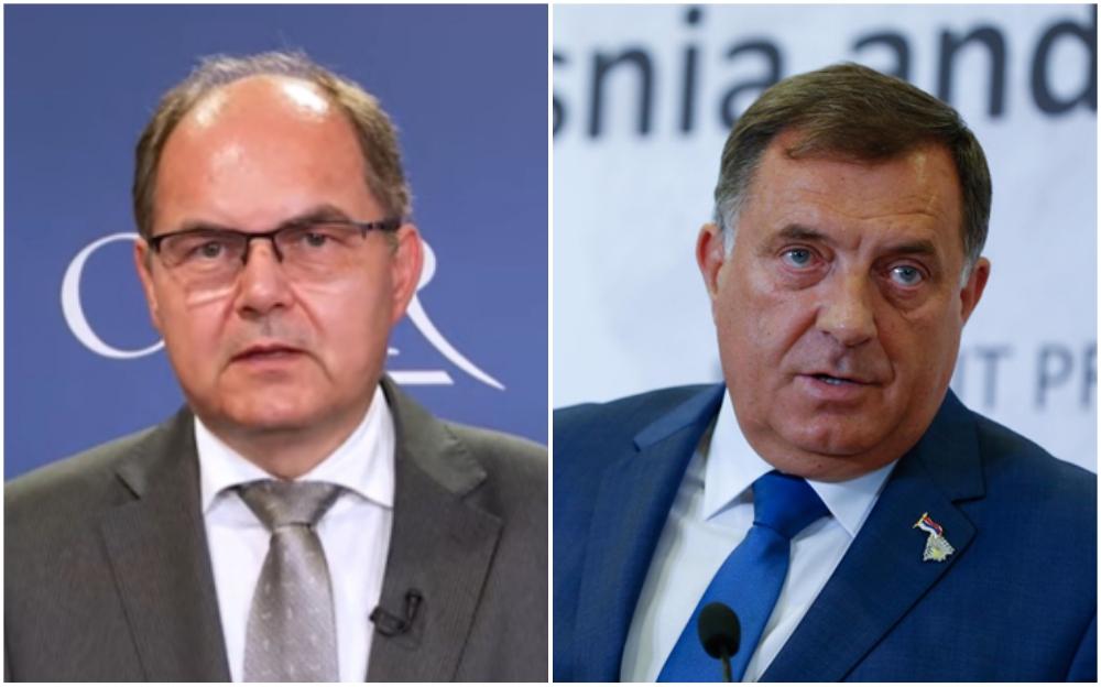 Kristijan Šmit i Milorad Dodik - Avaz