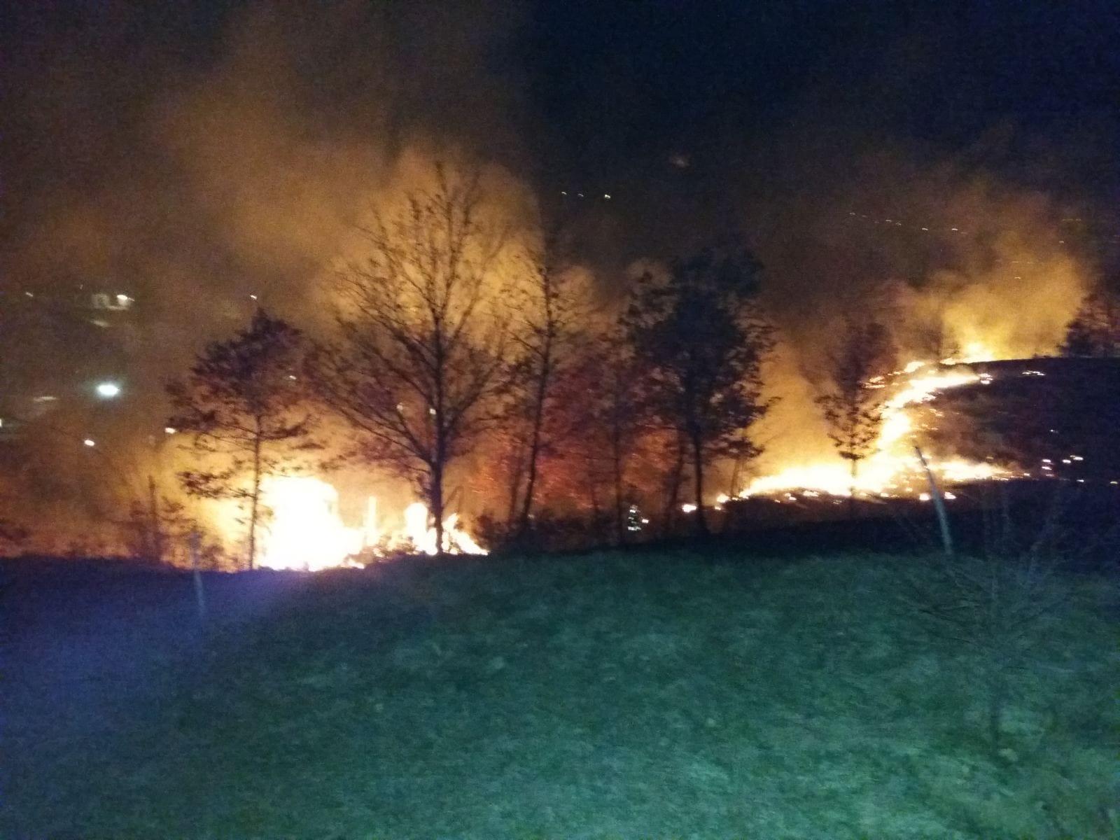 Aktivna tri šumska požara na području Zenice
