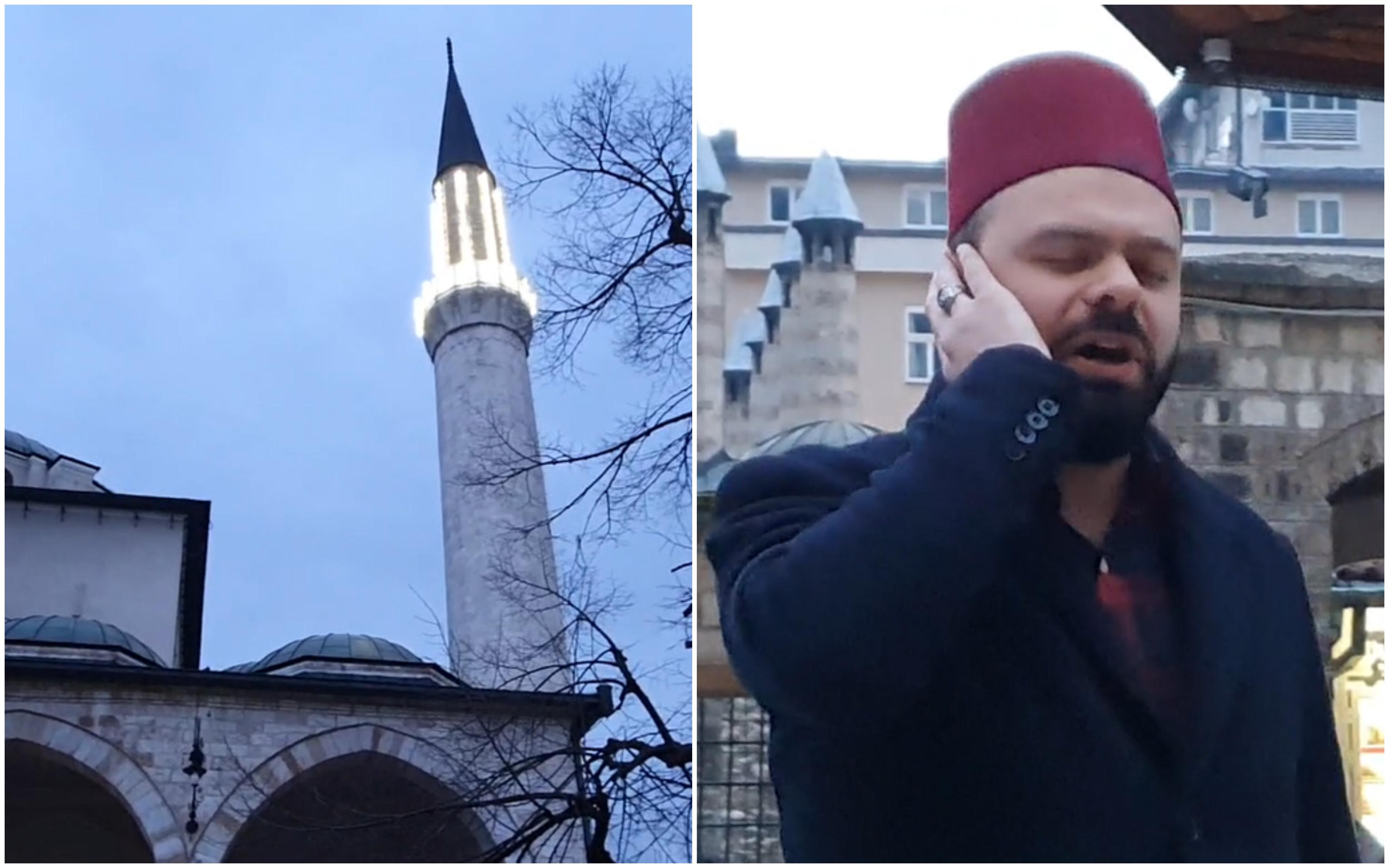Video / Ljepota islama: Ezan mujezina Mirze iz Begove džamije razgalio dušu