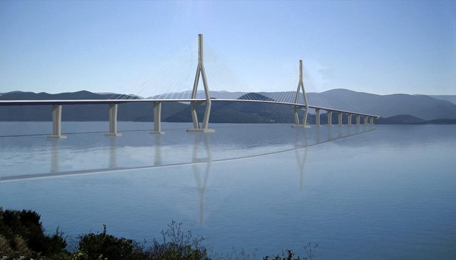 Most Pelješac nije pretrpio nikakva oštećenja