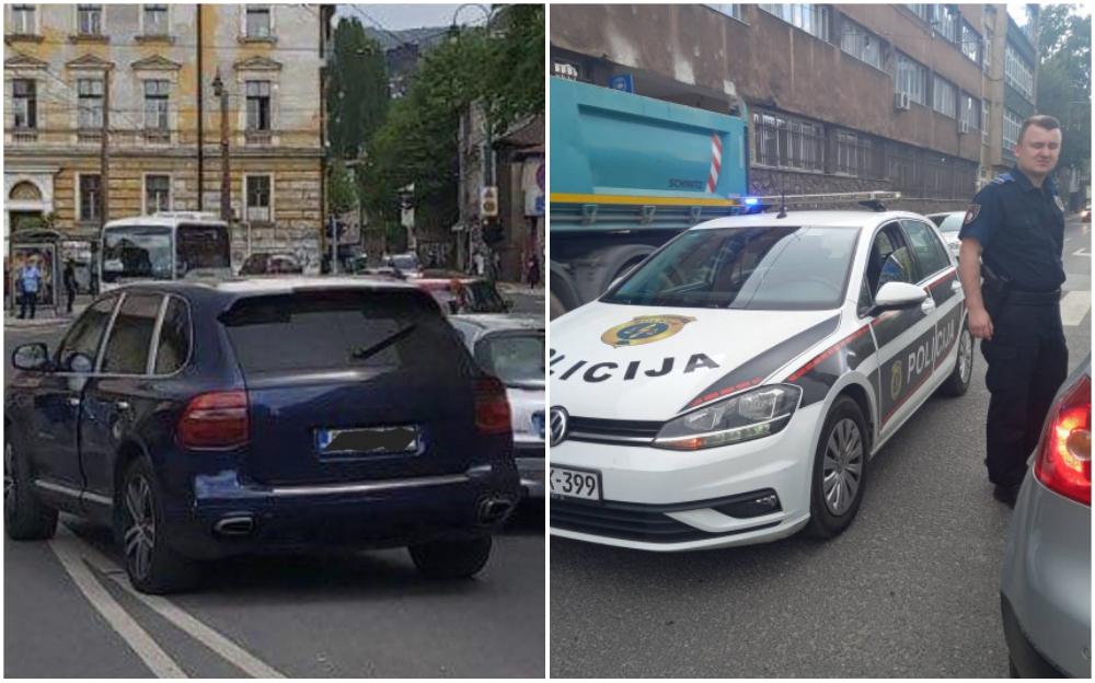 Gradom kruže priče: Ko je vozio Porsche kojim je danas udaren pješak na Drveniji, policija traga za vozačem