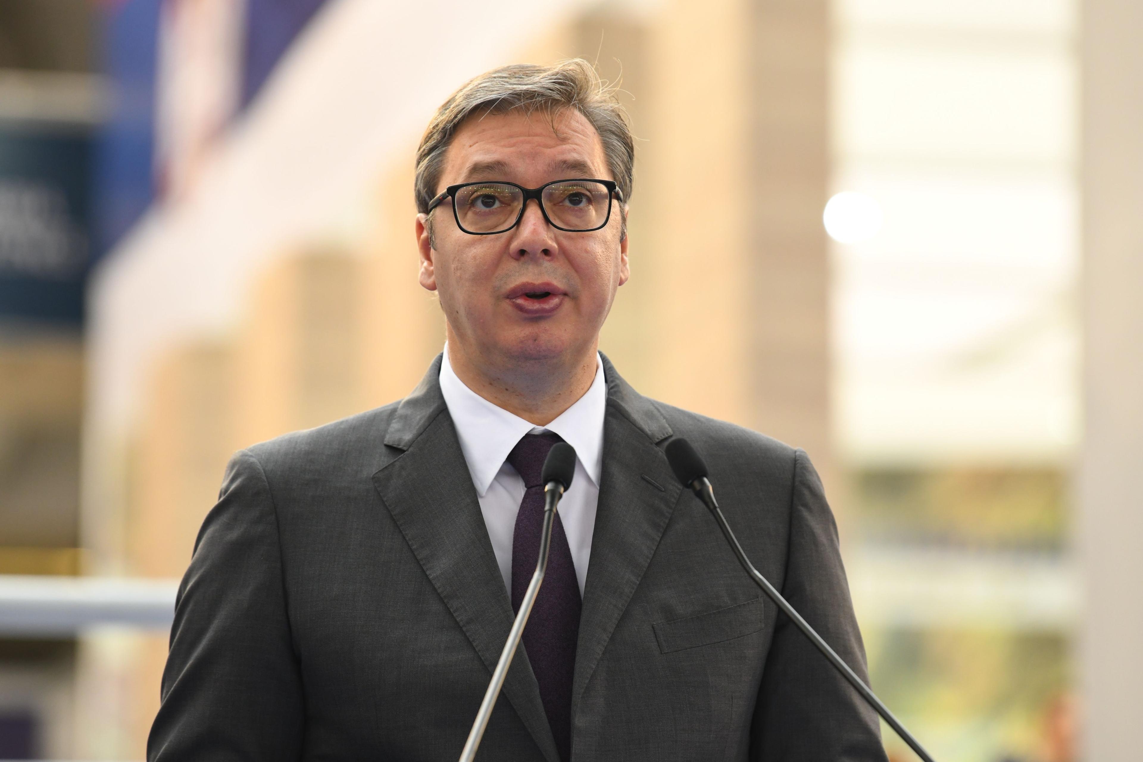 Predsjednik Srbije Aleksandar Vučić - Avaz