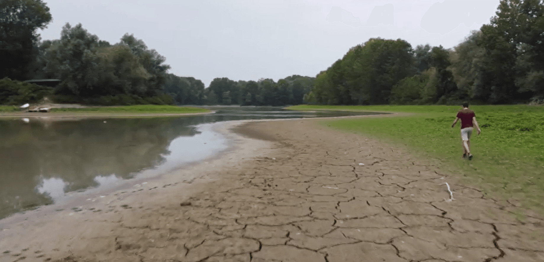 Sjever Italije pogođen sušom: Najveća rijeka u Italiji ostaje bez vode