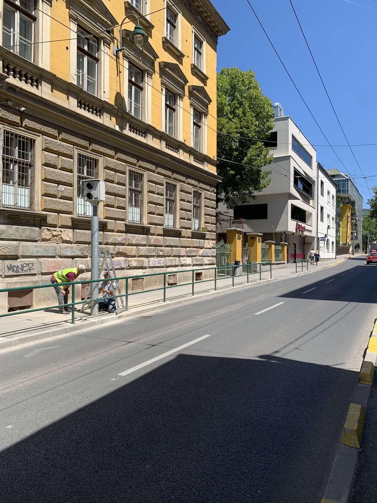 U ulici Hamdije Kreševljakovića u Sarajevu postavljen radar - Avaz