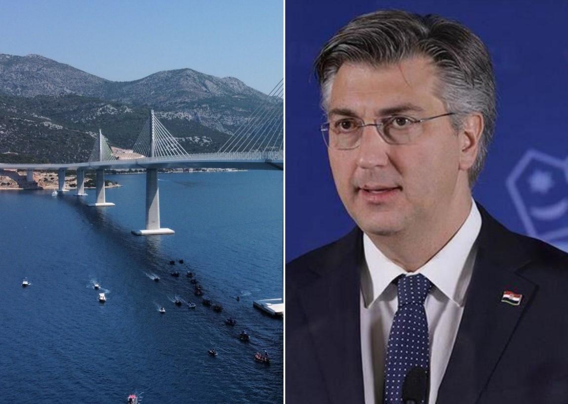 Plenković: Pelješki most nije luksuz, on je naša nužnost