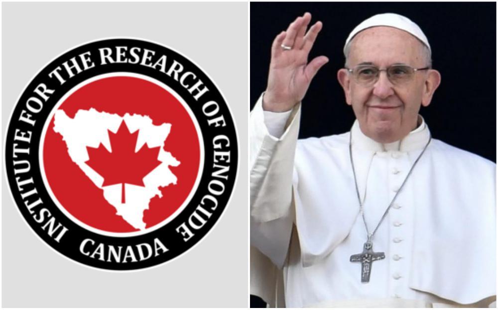 Institut za istraživanje genocida Kanada obratio se Papi - Avaz