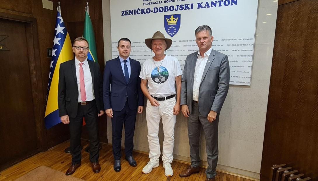 Sastanak u Vladi Zeničko – dobojskog kantona: Visoko naredne godine domaćin vrhunskog teniskog turnira