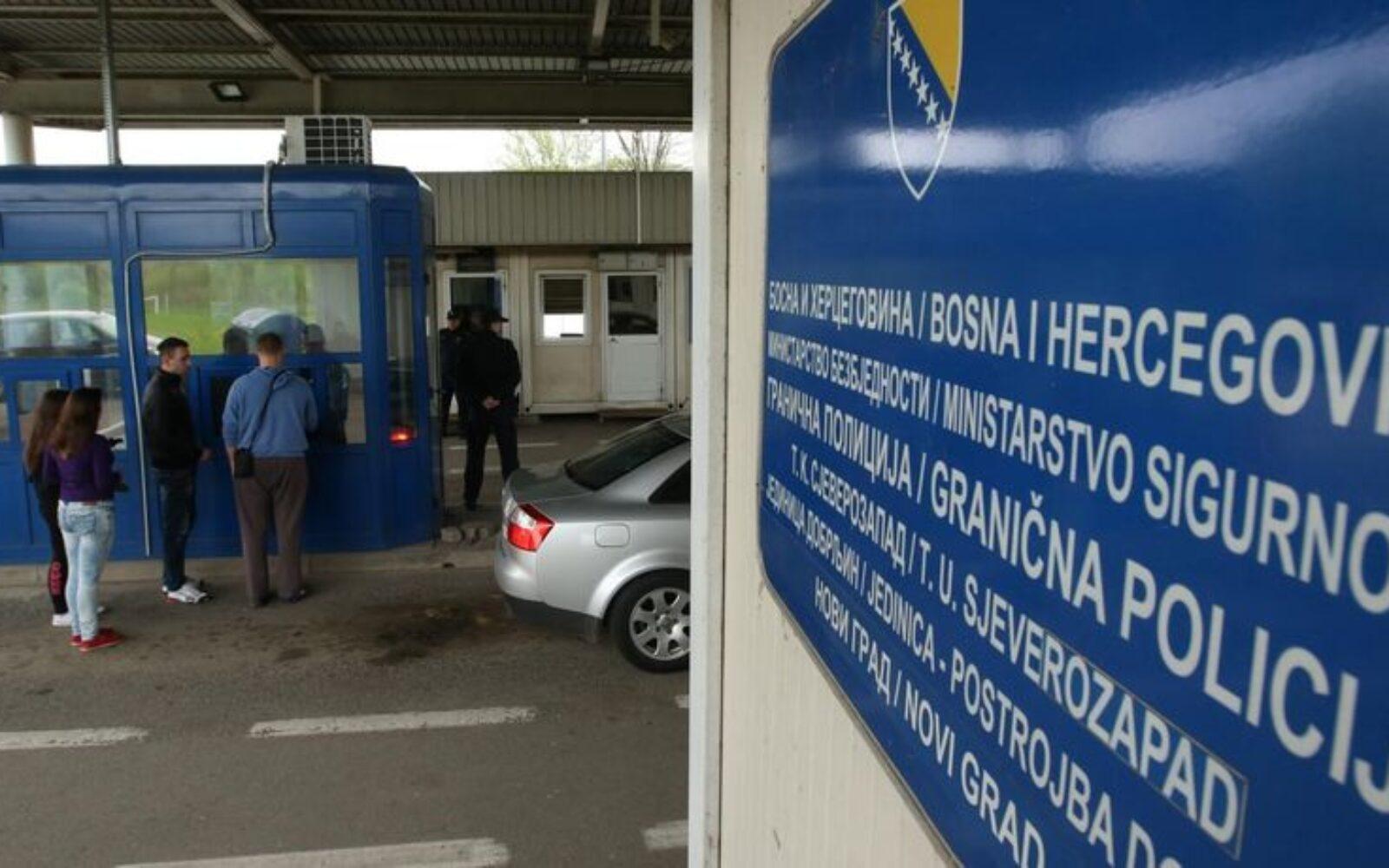 Više od 20 miliona putnika evidentirano na graničnim prijelazima BiH
