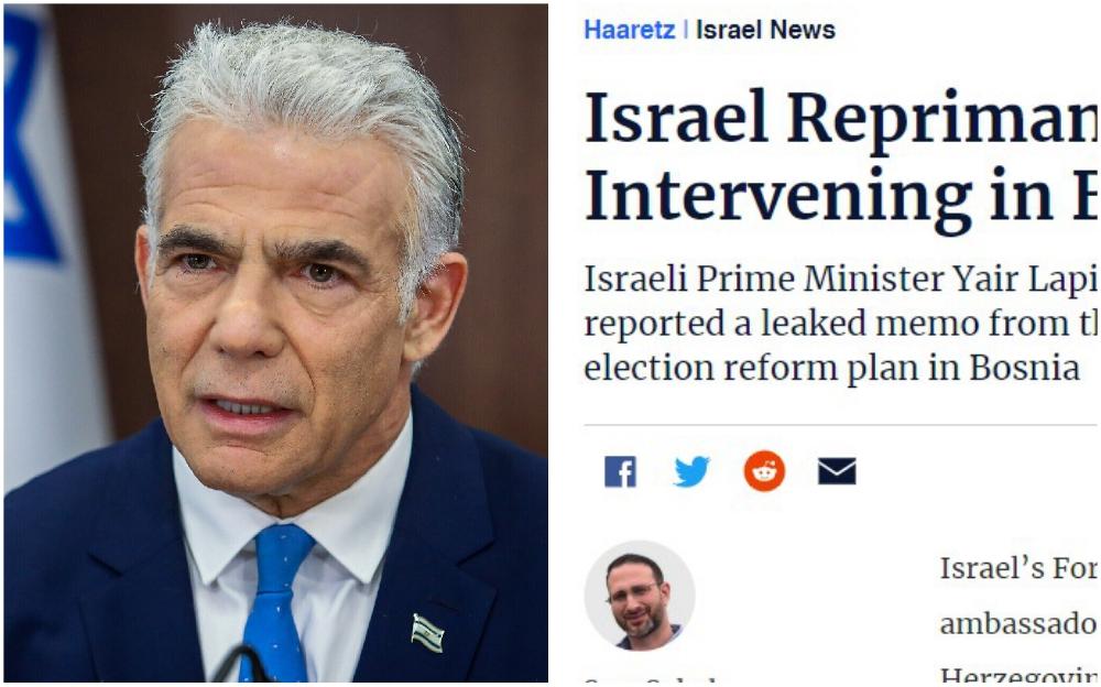 Haaretz o ukoru izraelskog ambasadora: Podrška očuvanja prava Jevreja u BiH
