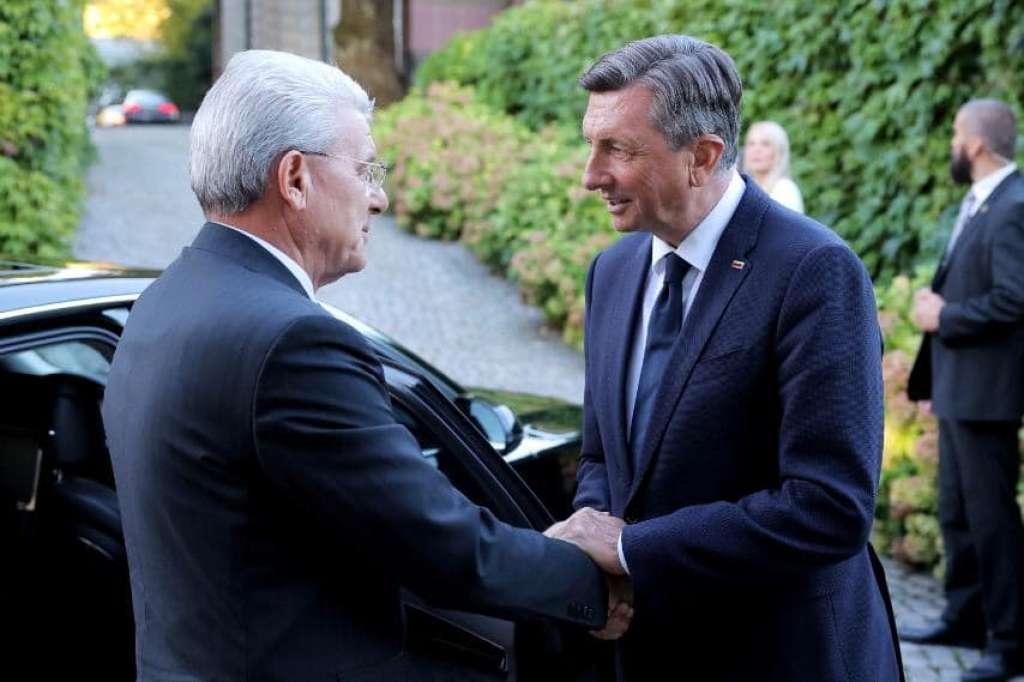 Pahor dočekao predsjedavajućeg Džaferovića u Ljubljani
