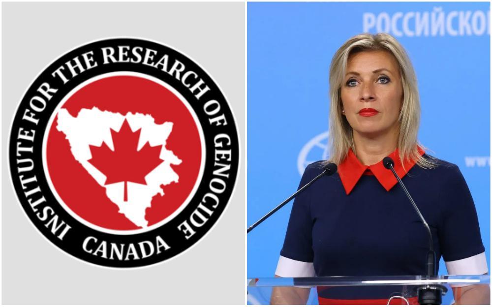 Institut Kanada: Zaharova potvrđuje rusko anticivilizacijsko negiranje istine o genocidu u Srebrenici