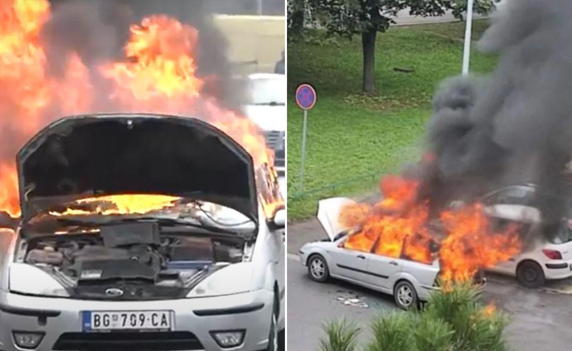 Automobil je počeo da se dimi u vožnji - Avaz