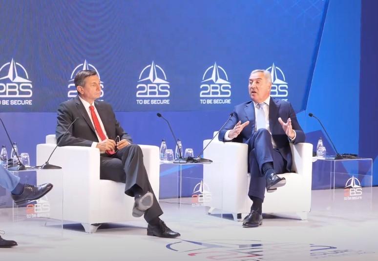Pahor i Đukanović na 2BS forumu - Avaz