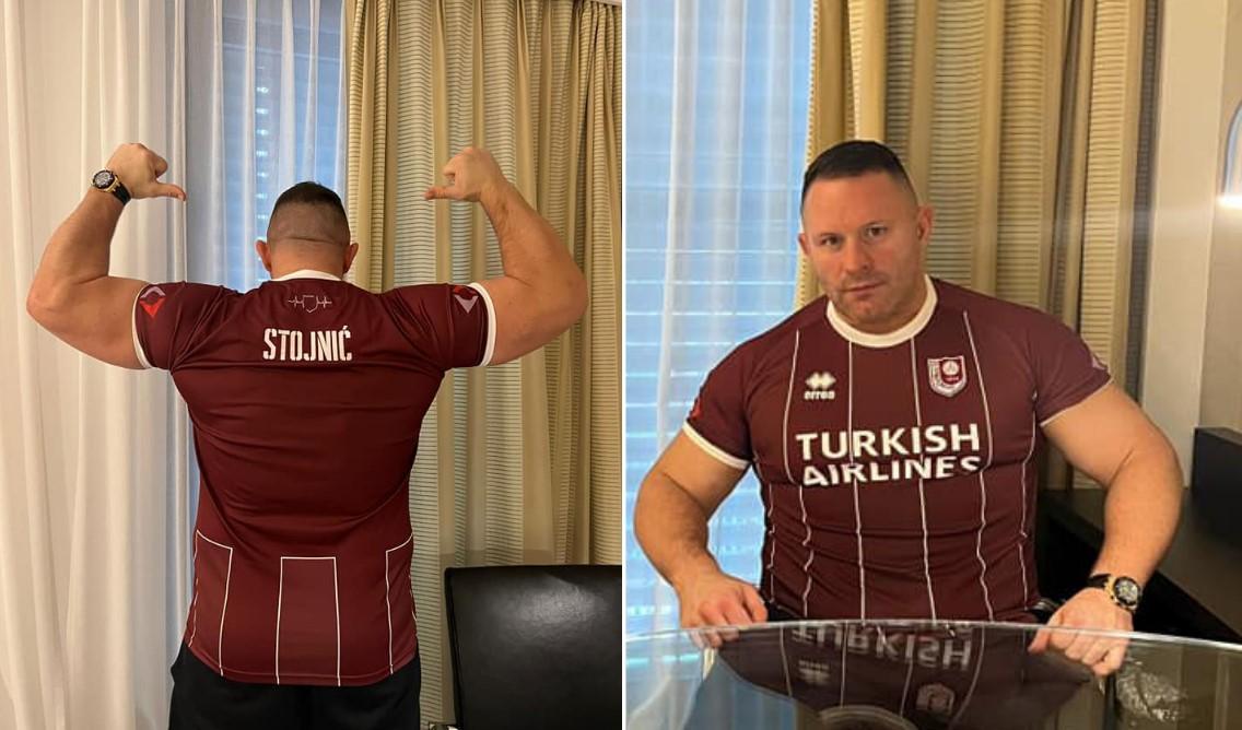 Fudbalski klub Sarajevo postao je glavni sponzor bh. MMA borca Denisa Stojnića - Avaz