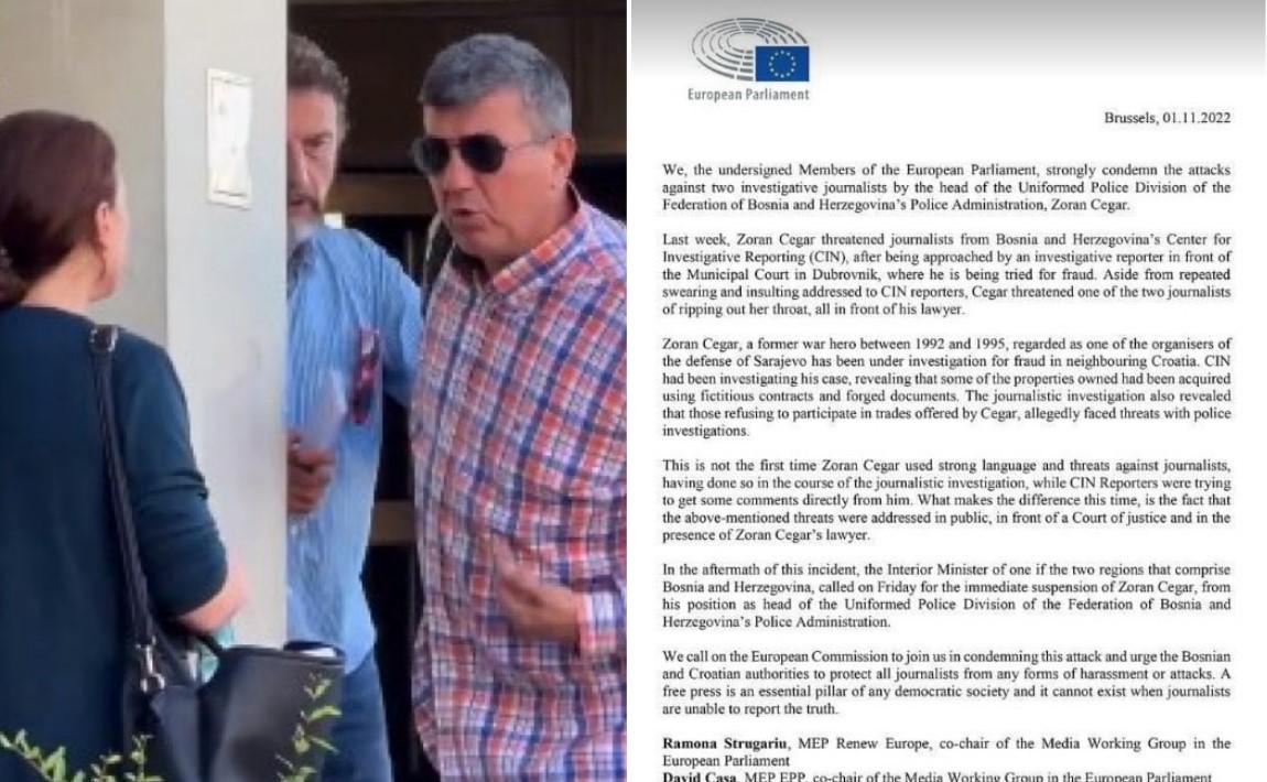 EU parlamentarci osudili Čegarov napad na novinare - Avaz