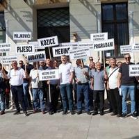 Okupljanje građana u Mostaru: Tražimo poštivanje zakona i zakonit Prostorni plan