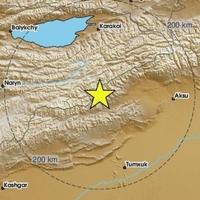 Snažan zemljotres na granici Kirgistana i Kine